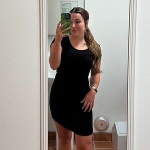 Black T-Shirt Dress
